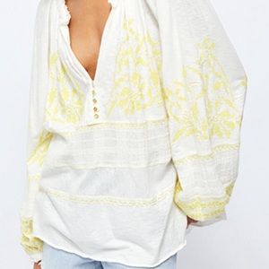 Free People Persuasion Top in Ivory